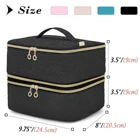 For Bag Customize Travel Detachable 2 Layers Nail Polish Organizer For Nail Polish Carrying Case