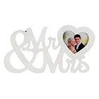 Frame Favors Wedding Favors Wooden Mr Mrs Photo Frame For Wall Hanging Home Decor Couple Wedding Favors Supplies
