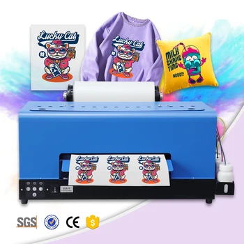 A3 A3 Dtf Printer Desktop Inkjet T Shirt Printing Machine Xp600 Heat