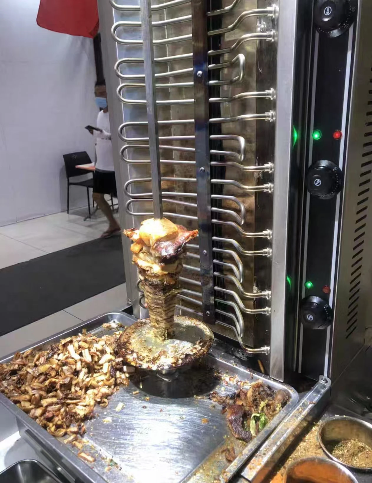 Commercial Middle Eastern Turkish Shawarma Machine, Suitable for Food Courts