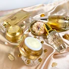 Whitening Day Cream 24 K Gold Serum Vitamin C Facial Toner Whitening Day And Night Cream Skin Care Set