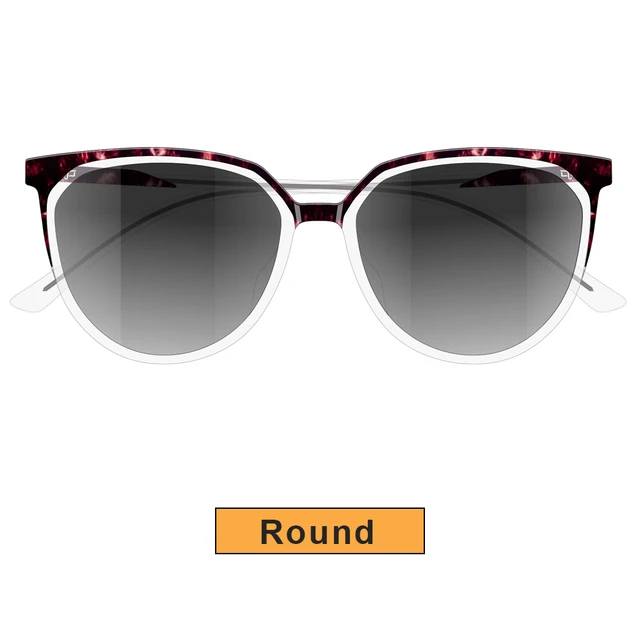 Conchen custom two color frame new trending sun glasses sunglasses women