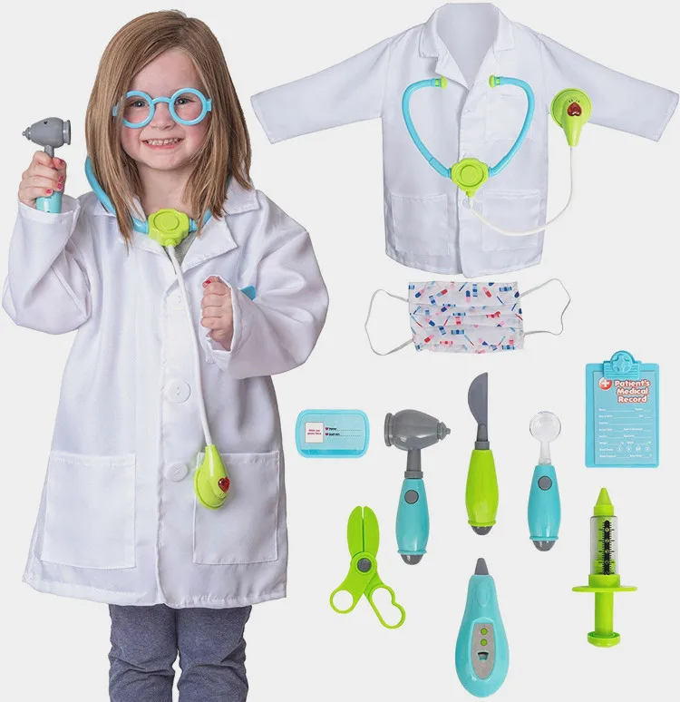 pretend doctor coat