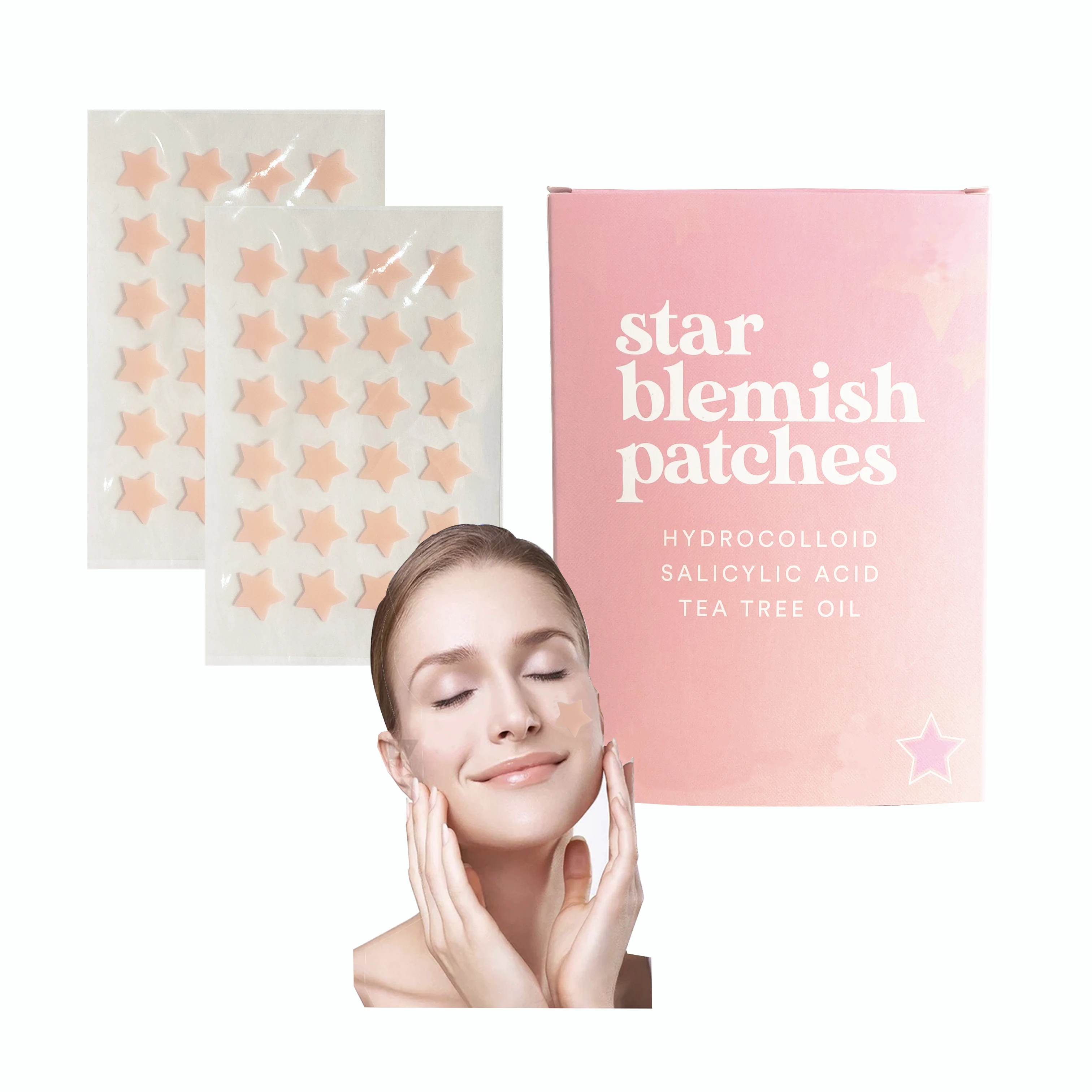 Pink Flower Shape Hydrocolloid Acne Patch Pimple Patches 24 Count Buy