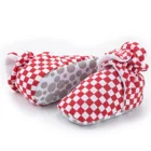 Sale Shoes Sole MOQ 1 Hot Sale 2022 Socks With Plaid Cotton Shoes Soft Sole Anti Slip Light Weight Baby Socks