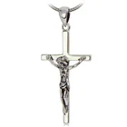 SKA 925 Sterling Silver Vintage Thai Silver Crucifixion Male Pendant Women Crucifix Pendants