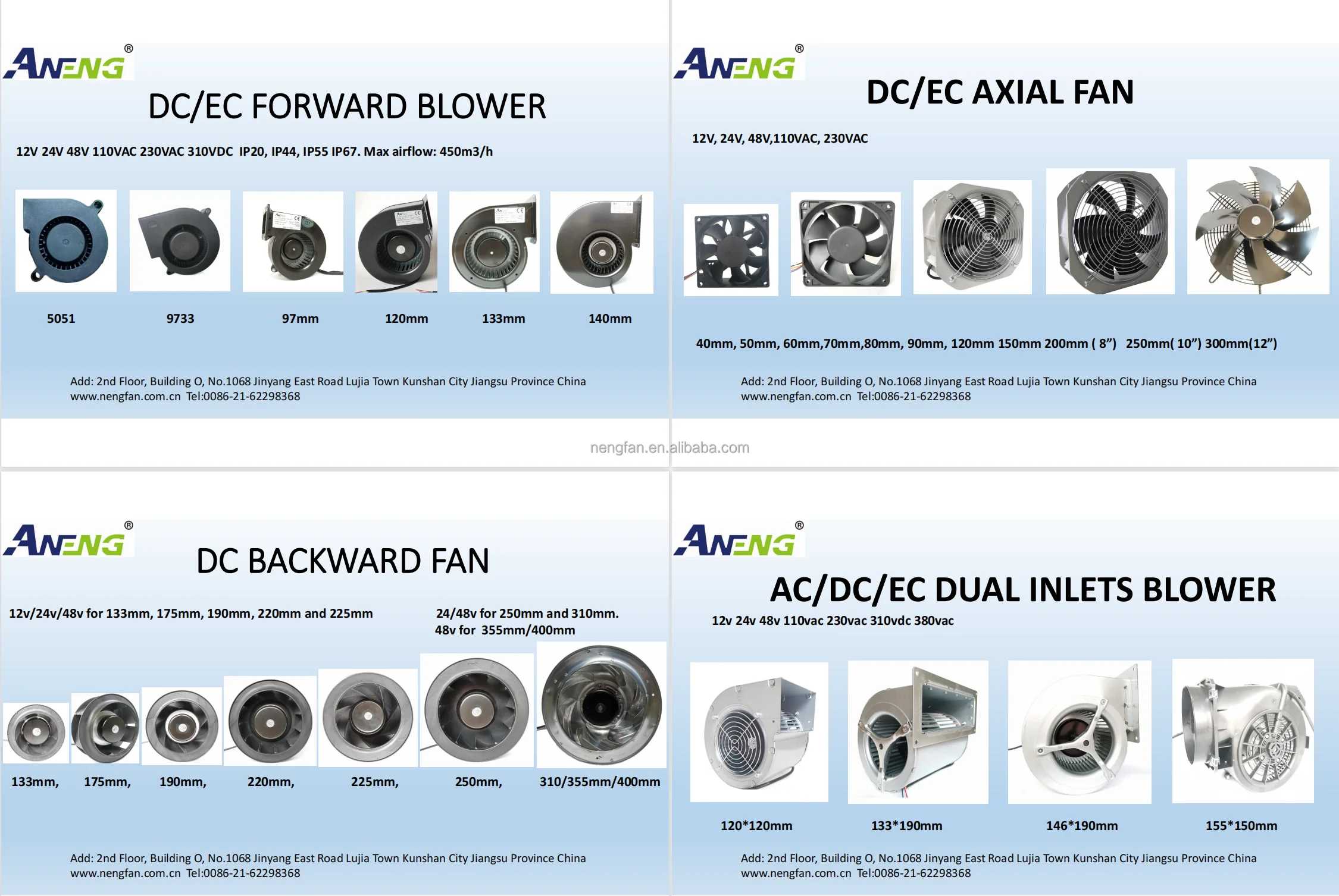 Axial Fan, 250mm, 28080, Plastic - detail 18