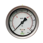 Pressure Vibration Resistant Glycerin Or Silicone Filled 1.5 Inch Pressure Gauge