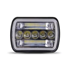 Led 2021 Hot Sale Wholesale 45W Dc12~65V 7Inch Led Work Light Square Truck Lights