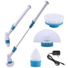 Hand Electric Turbo Scrubber Cordless Chargeable Multi-functional Cleaning Brush With Extendable Handle