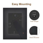 Family Photo Factory Supply Custom Size Wall Hanging Black Family Picture Frame For Photo