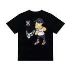 T-shirt MWJ5191 2021 Summer Fashion Men Clothes Couple Casual Letter Printing Short-sleeved T-shirt
