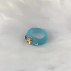 New Diamonds 2021 New Senior Design Color Gem Diamonds Have Qualitative Feeling Of Women's Resin Ring
