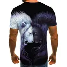 Clothes European And American Street Fashion 3D Digital Print Clothes Private Label T-shirts For Men