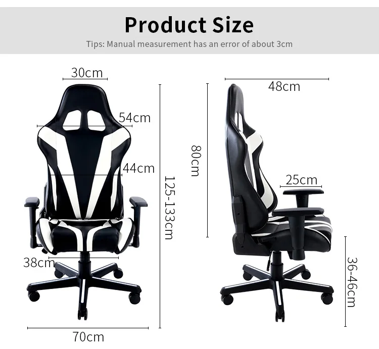 Cheap Racing Style Office Chair Ergonomic Executive Computer Gaming Chair