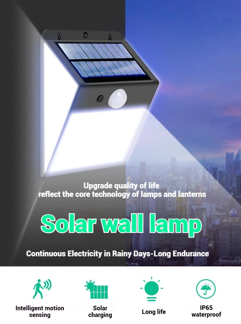 Solar Motion Sensor Wall Light Kenya – Zedify SolarGuard 128 LED 20 H239edfafbc1b43a88d941ff778a0b79eK