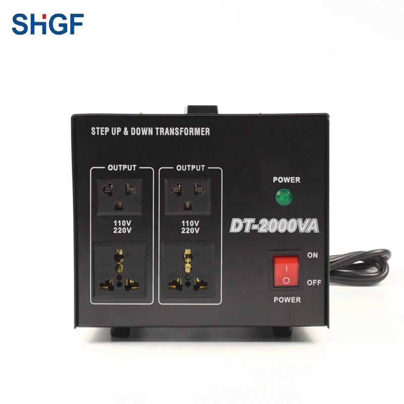 Converter Of Current And Voltage 220V With 110V 50 60HZ up To 1000w 