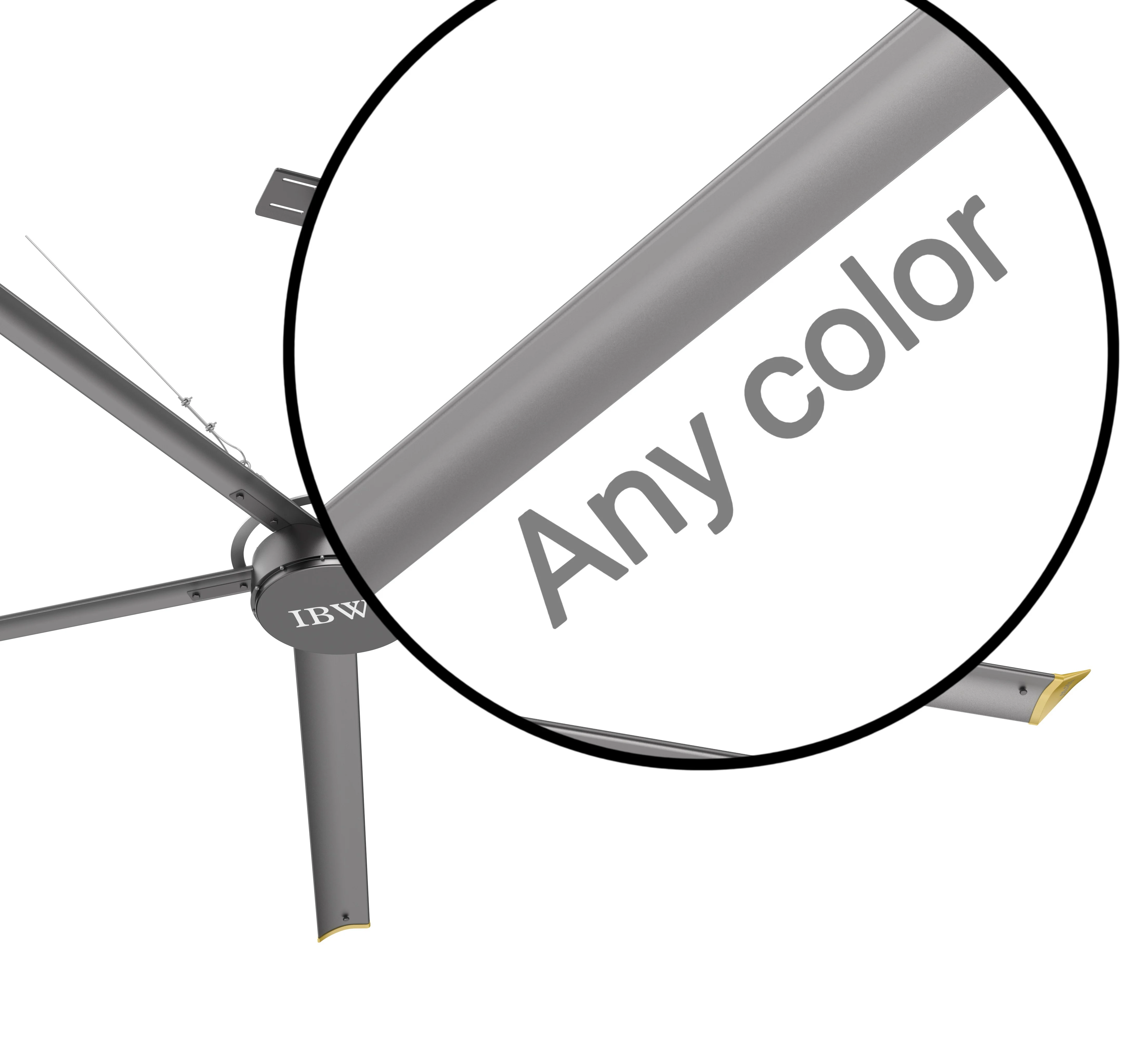 Ceiling Fan, HVLS, 220V - detail 22