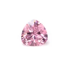 Cubic Zirconia Pink Wuzhou Gemstone Direct Sale Cubic Zirconia Triangle Cut Pink Color Fancy Gem