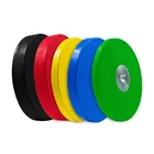 Competition Fitness Gym Weights Training Custom Training Barbell Disc 20Kg Olimpic Competition Bumper Weight Plate