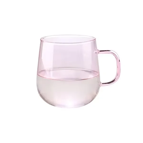 Korean hot sale transparent coffee mug glass custom logo insulated milk single wall glass cup mugs