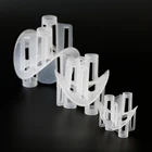 50mm76mm100mm Polypropylene Plastic Heilex Ring For Cooling Tower Filler Media