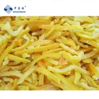 Iqf Pepper Sinocharm BRC-A Approved IQF Yellow Bell Pepper Strips Frozen Bell Pepper