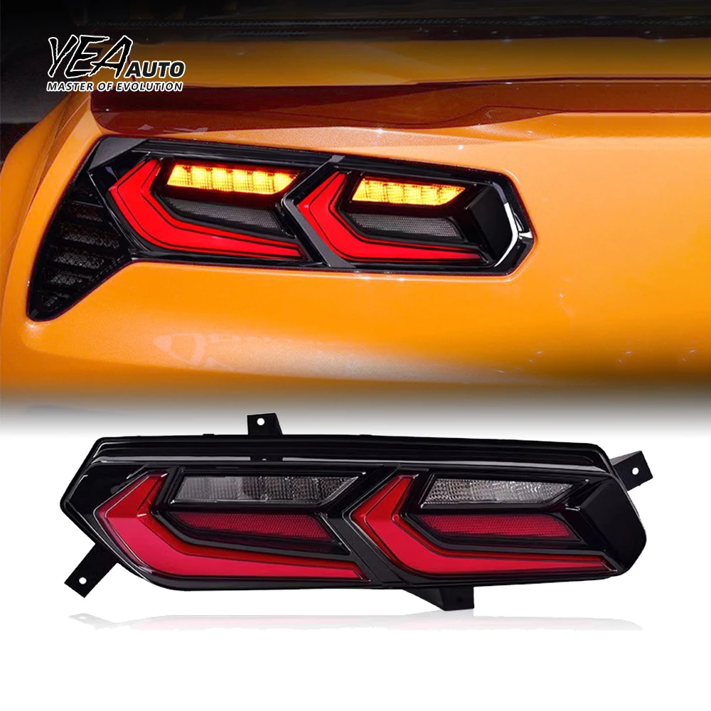 product car led tail lamp tail light for chevrolet chevy corvette c7 2014 2019 taillight taillights brake lamp plug and play-4