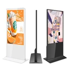 Floor Stand Lcd Display 43 Inch Floor Standing 4K Lcd Advertising Screens Touch Screen Player Digital Signage Displays