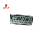 Display Lcd Lcd Segment Lcd Manufacturer Custom TN VA HTN FSTN Screen 7 Segment Display Lcd For Ultrasonic Water Meter