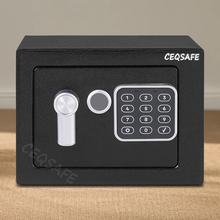 CEQSAFE Mini Digital Safe for Home Use Luxury Electronic Security Money Box details