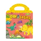8 Designs Eco Friendly Children Activity Sticker DIY PUZZLE Toys Gift Sticker Book