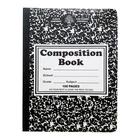 School White A4 Size School Exercise Book Composition Black And White Exercise Composition Notebook