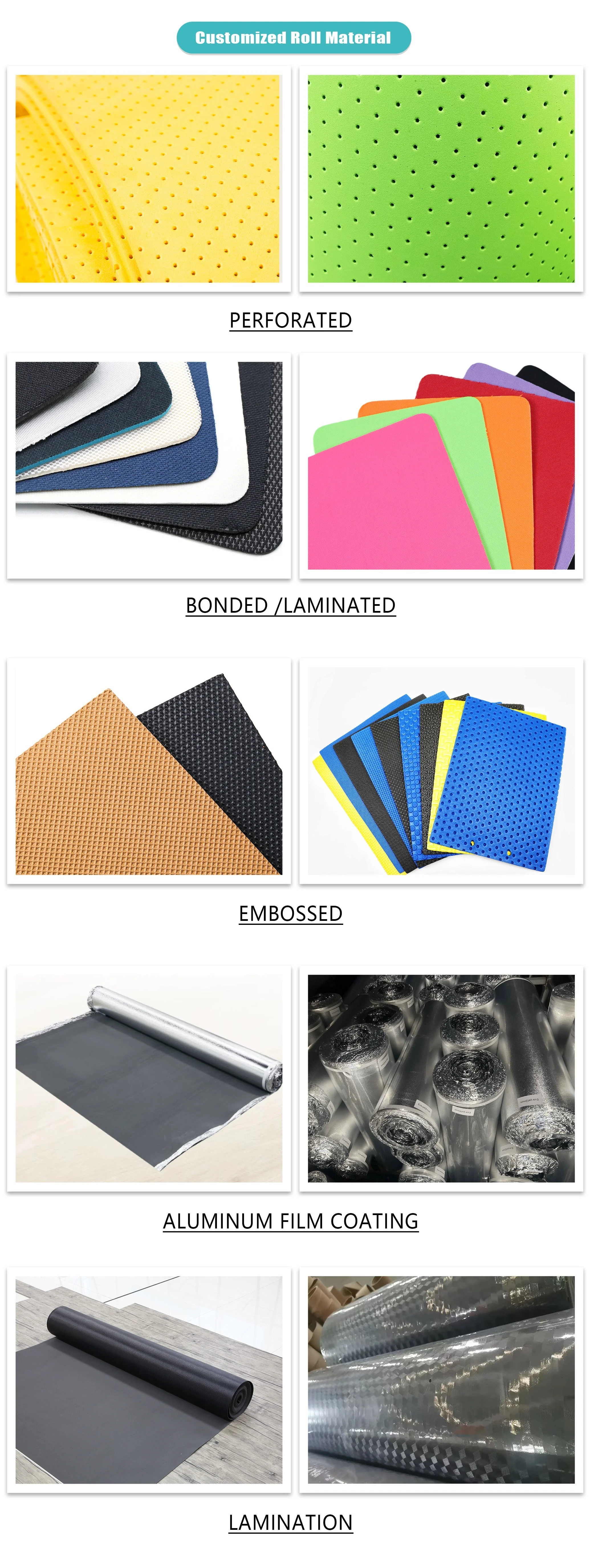 Cheap Factory Price 1mm 2mm 3mm 4mm 5mm 6mm Making Eva Foam Color Eva Roll Manufacturer for Shoes Making supplier