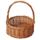 Basket Basket Willow Eco-friendly Cheap Willow Storage Basket With Handle Custom Wicker Basket