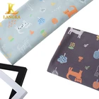 100% Langka 100% Cotton Eco-friendly Print Fabric For Babies Kids Clothes