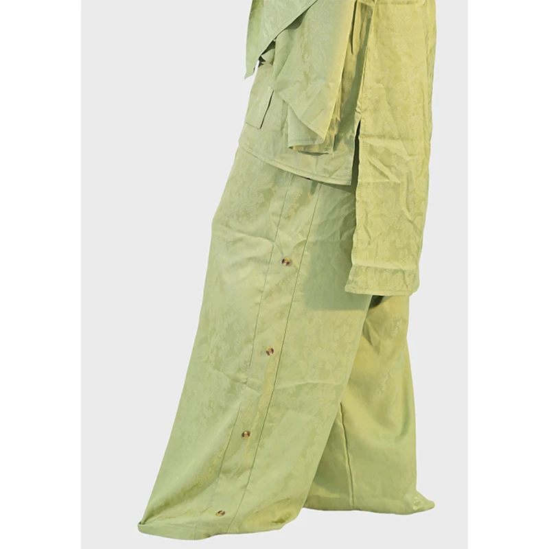 Wholesale Islamic High Quality Nida Two-Piece Jilbabs Eid Prayer Robe and Khimar Set for Adults for Muslim Women factory