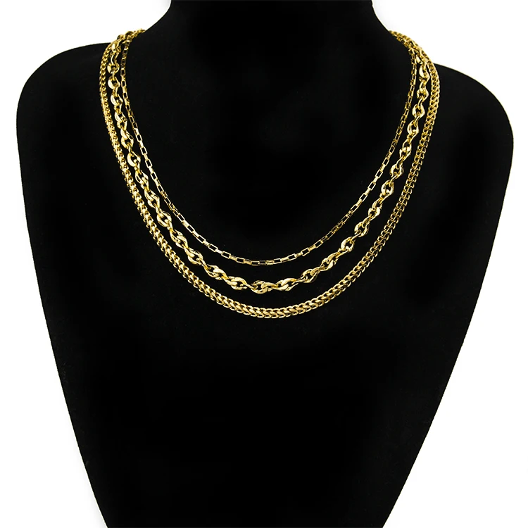 Gold Chain Necklace,18kt Gold Chain 