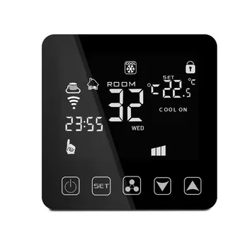 Wifi Smart Touch Screen Thermostat for HVAC  Digital  Room Control Temperature Use For Gas Boiler floor heating Systems Part