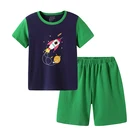 Wear SANQIANG New Design Summer Children'S Knitted Pajamas Home Wear Casual Soft Pajamas Suit