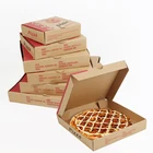Pizza Box Pizza Box Factory Custom Printed 18mm Manufacturers Corrugated Paper Frozen Pizza Box