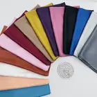 Silk Scarf Factory Manufacture Various Silk Scarves Head Scarf 2021arabic Long Scarf
