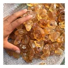 Citrine Gemstone High Purity Rough Heated Brazil Citrine Gemstone Crystal For Facet And Jewelry