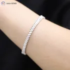 Jewelry Bangle AAA Gems 14K 18K Moissanite Tennis Bracelet Silver Jewelry Bangle Gold Chains