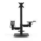 Card Universal Adjustable POS Terminal Holder Swivel Stand Pos Pole Stand For Card Reader/scanner/printer
