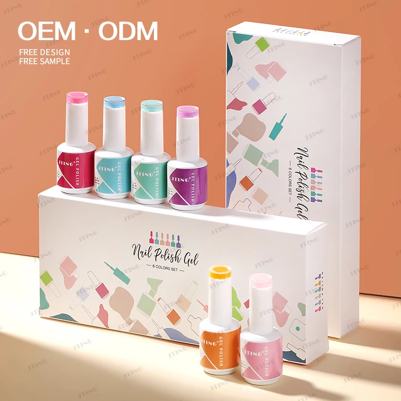 Jting Nail Salon Supplies New Arrival Design Colors Collection Gel