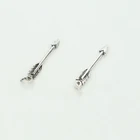 Silver Jewelry Bestone Designer Arrow Antique Silver Plated Zinc Alloy Charms For DIY Jewelry Making