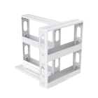Storage New Fold Pull-out Spice Storage Rack Multifunction Rotating Kitchen Storage Holder Jars Spice Rack