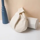Clutch Fashion Ins Girl Handbag Girth Hitch Design Durable Canvas Wristlet Pouch Bag Clutch