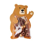 Cartoon Bag Cute Cartoon Animal Food Creative Card Candy Biscuit Packaging Bag Baking Decoration Bag